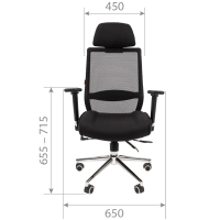 Кресло офисное CHAIRMAN 555 LUX - Изображение 3